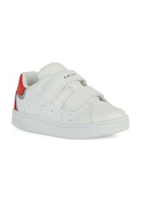 Geox ECLYPER LEA - Scarpe primi passi - white red