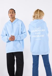 YOURTURN by Zalando - UNISEX - Pulover s kapuco - chambray blue Miniaturna slika 1