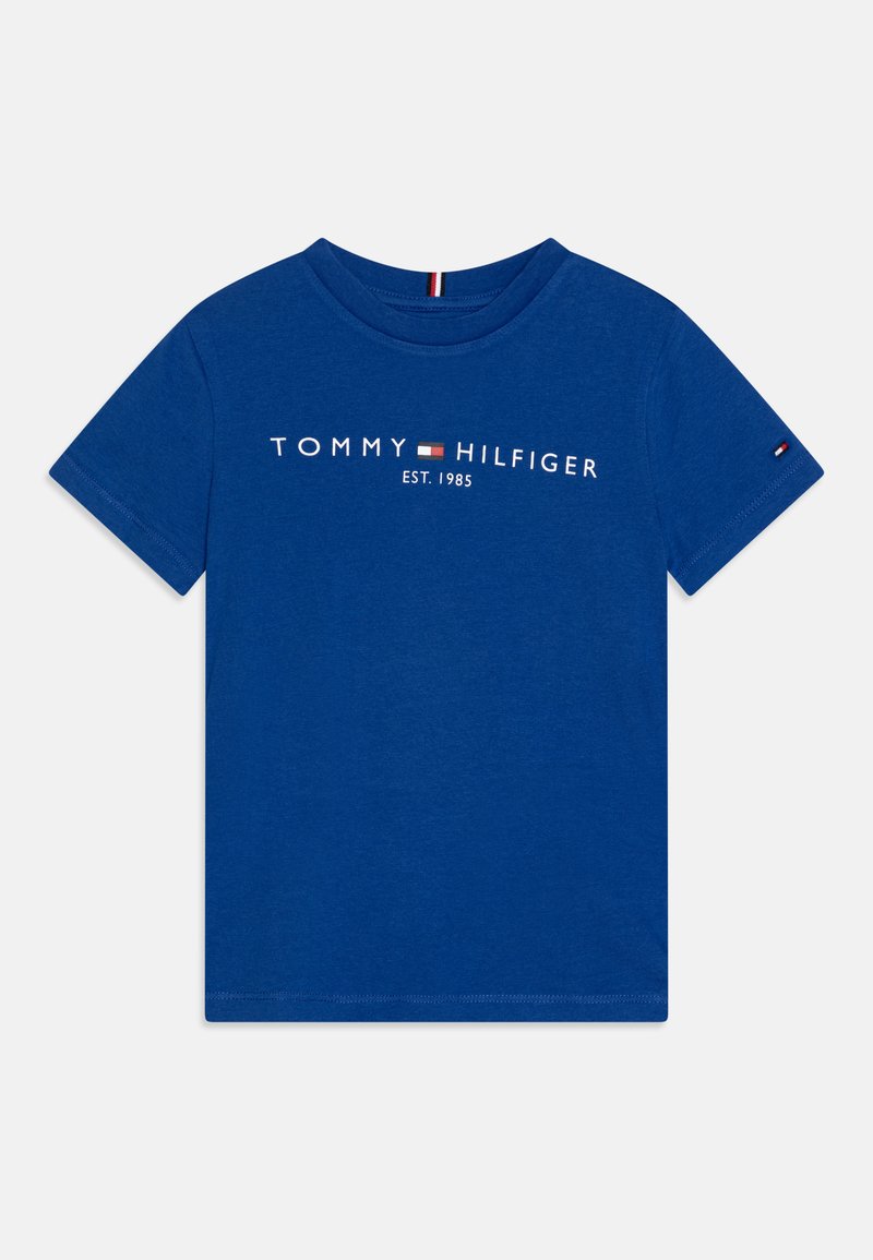 Tommy Hilfiger - ESSENTIAL TEE UNISEX - T-shirt med print - ultra blue, Förstora