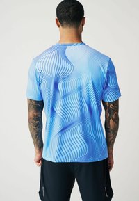 Next ACTIVE TIE DYE - T-shirts print - mottled dark blue