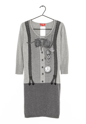 Gebreide jurk - grey