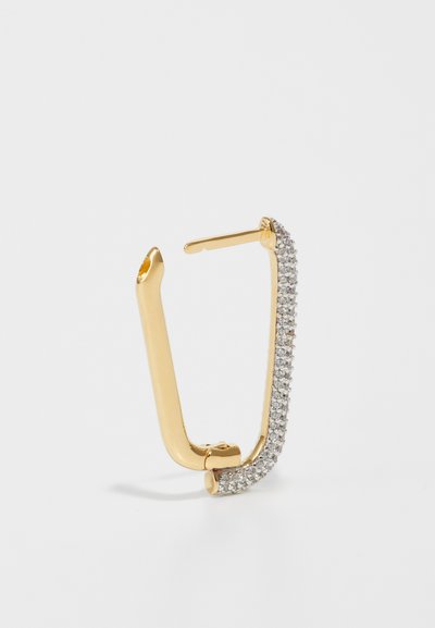 Otiumberg PAVE MOSAIC HOOPS - Ohrringe - gold-coloured