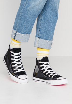 Sneakers hoog - black