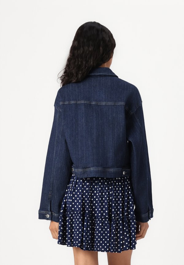 ONLLEIGH STRUCTURE OVERSIZE - Denim jacket4