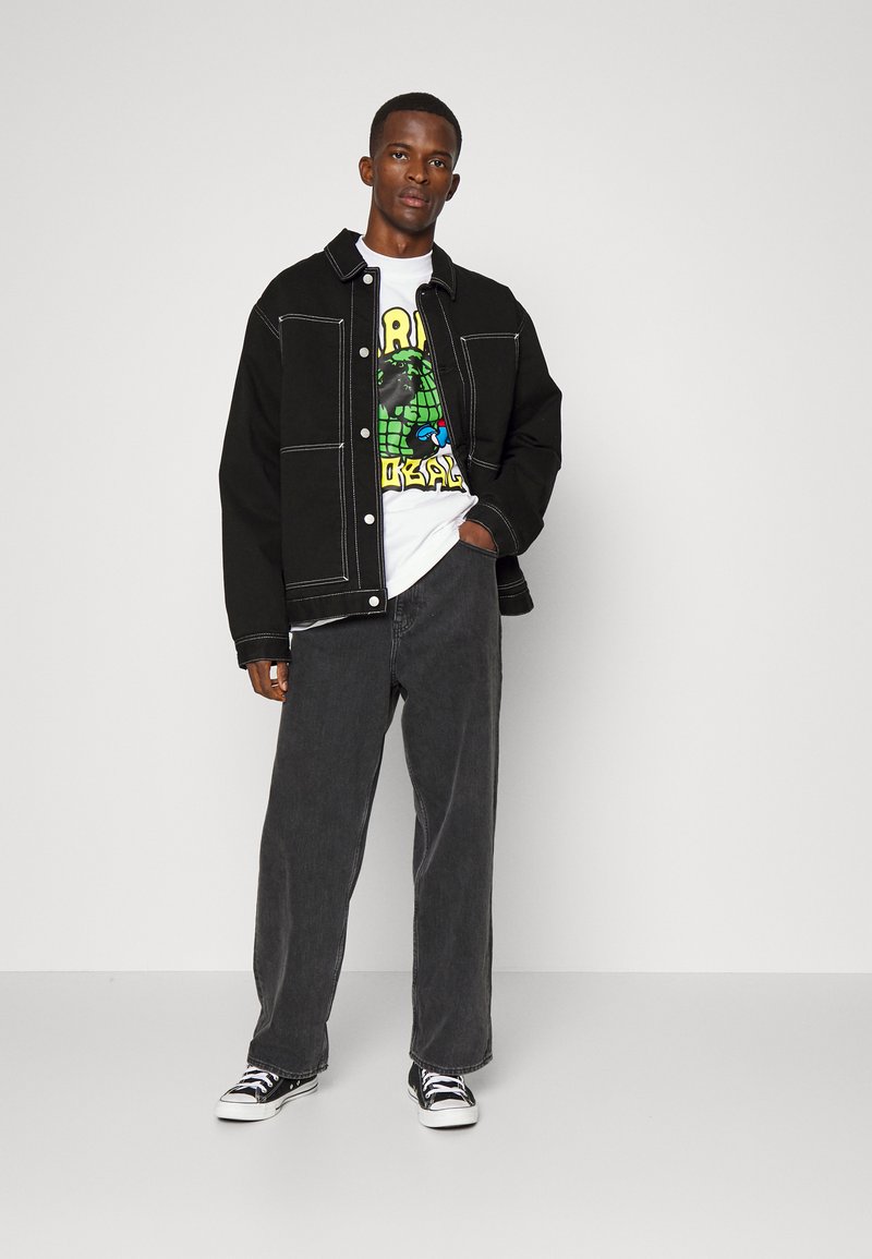 Market RUNS THE WORLD MOCK - Camisola de manga comprida - white