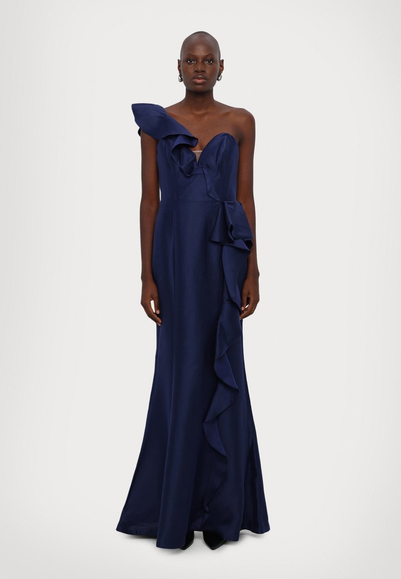 Marchesa Notte Festklänning - navy