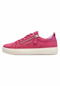 Tamaris - COMFORT - Sporta apavi - fuxia nubuc Miniatūras attēls 1