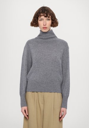 REMAIN HIGH NECK - Jumper - grey melange