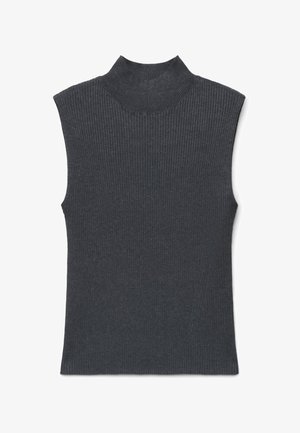 Calliope, CANOTTA TINTA UNITA - Débardeur - grigio antracite melange