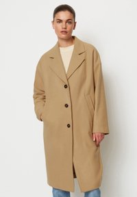 Marc O'Polo LAPEL COLLAR WELT POCKETS



 - Klassischer Mantel - salted caramel