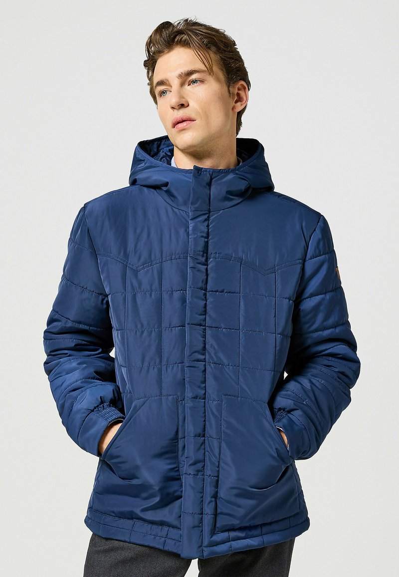 Wrangler TRANSITIONAL PUFFER - Giacca invernale - navy