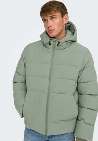 Only & Sons Giacca invernale - verde acqua