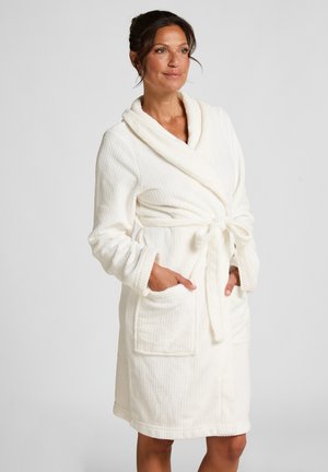 SHORT - Badekåpe - white
