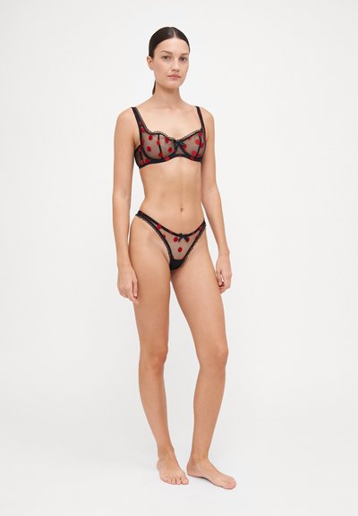 Agent Provocateur GABBY THONG  - Stringid - black/red
