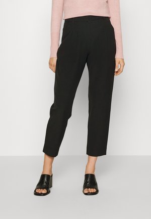 SAYA - Trousers - black