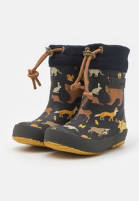 Bisgaard SMU THERMO - Bottes en caoutchouc - dark blue/blue