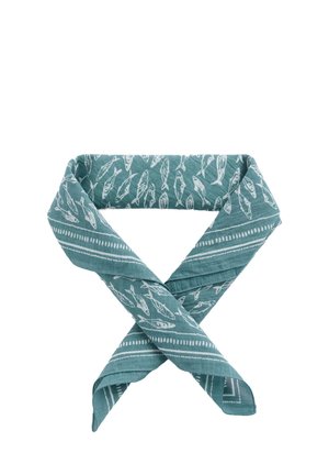SAILOR SQUARE - Foulard - blue fish shoal lichen