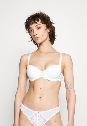 EVERY CURVE HALF CUP MEMORY BRA - Podprsenka s kosticemi - milk