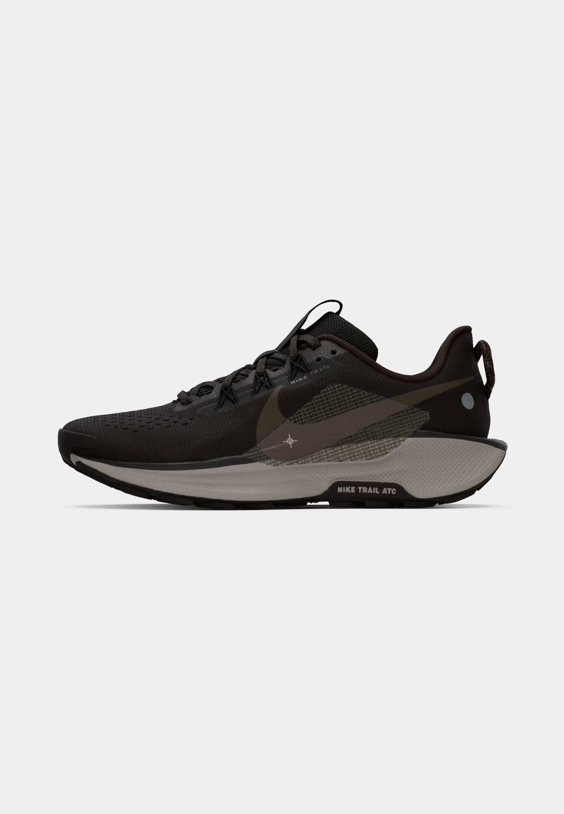 Nike Performance PEGASUS TRAIL 5 - Běžecké boty do terénu - brown/ironstone/college grey