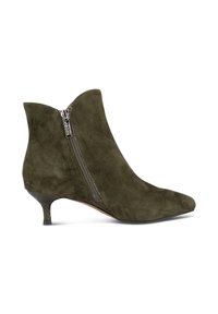 Woden SAGA ZIP  - Botines - khaki