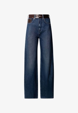 Pepe Jeans, PEPE JEANS STRAIGHT LEG JEANS W11 EDEN HW STRAIGHT CONTRAST - Jeans Straight Leg - oz blue rigid denim