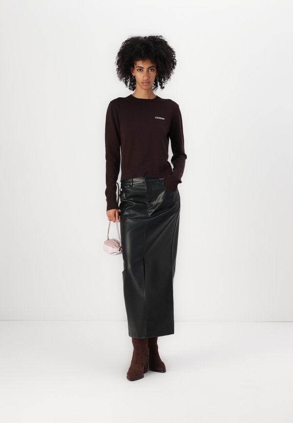 LANCE  - Jumper - chocolate plum2