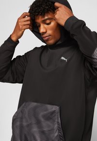 Puma CONCEPT HYPERWAVE HOODIE - Kapucni - black/cool dark gray