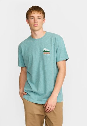 REVOLUTION, REVOLUTION PRINTED T-SHIRT - Camiseta estampada - turquoise