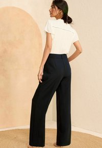 Love & Roses HIGH WAIST WIDE LEG TAILORED  - Kelnės - navy blue