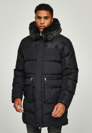 Glorious Gangsta HUMMERSON LONG PUFFER JACKET - Vinterfrakke - jet black