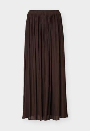 Gina Tricot, WIDE SKIRT - Μάξι φούστα - brown
