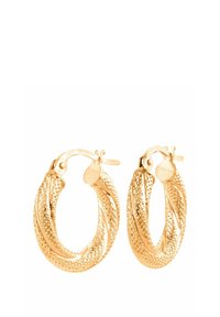 DIAMANT L'ÉTERNEL HOOP - Kõrvarõngad - yellow gold-coloured