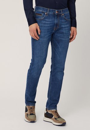 Harmont & Blaine CINQUE TASCHE ONDA - Slim fit jeans - marrone