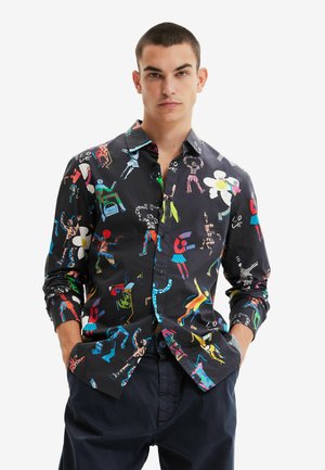 LONG-SLEEVE DANCING - Camicia - black