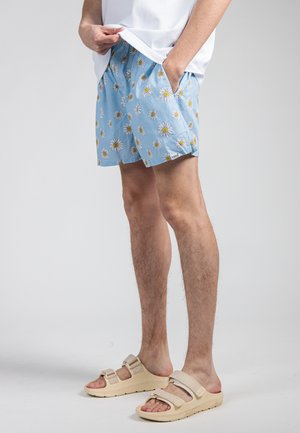 Pockies 2  PACK FLOWERS  - Boxershorts - blue