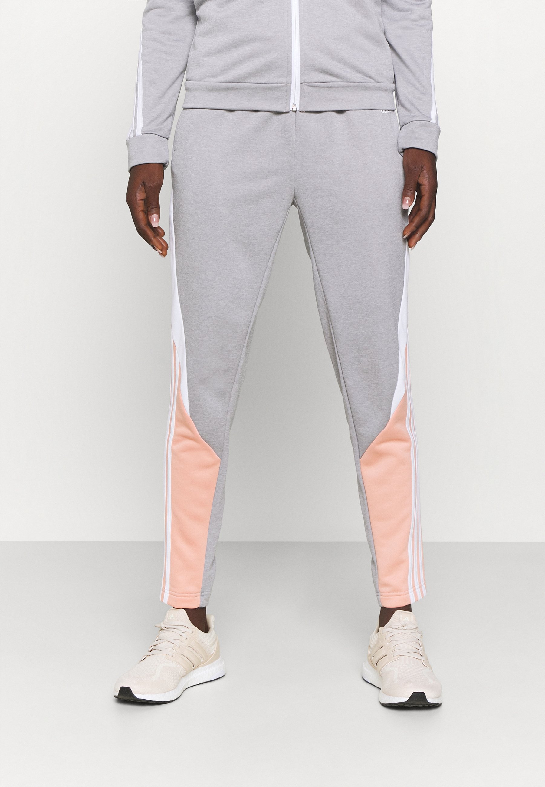 charcoal adidas tracksuit