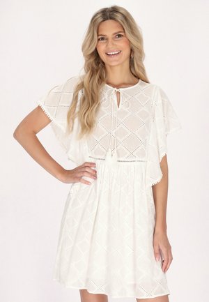 usha Day dress - weiss