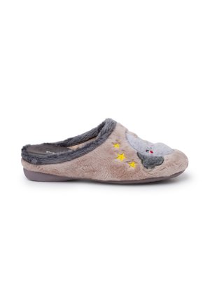 TIPO ZUECO DIBUJO LUNA - Chaussons - gris
