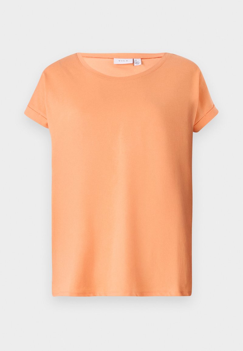 Vila T-shirt basic oranje Vila T-shirt basic oranje