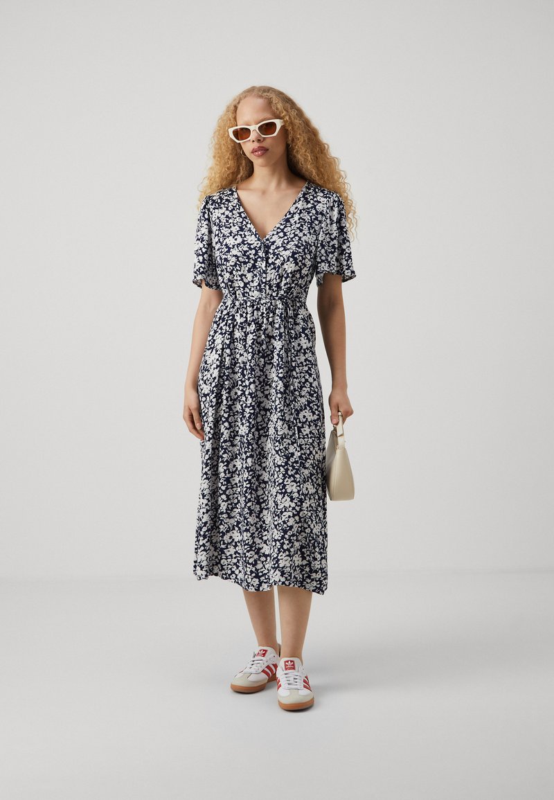 ONLY ONLHALIA MIDI - Shirt dress - night sky/dark blue - Zalando.ie
