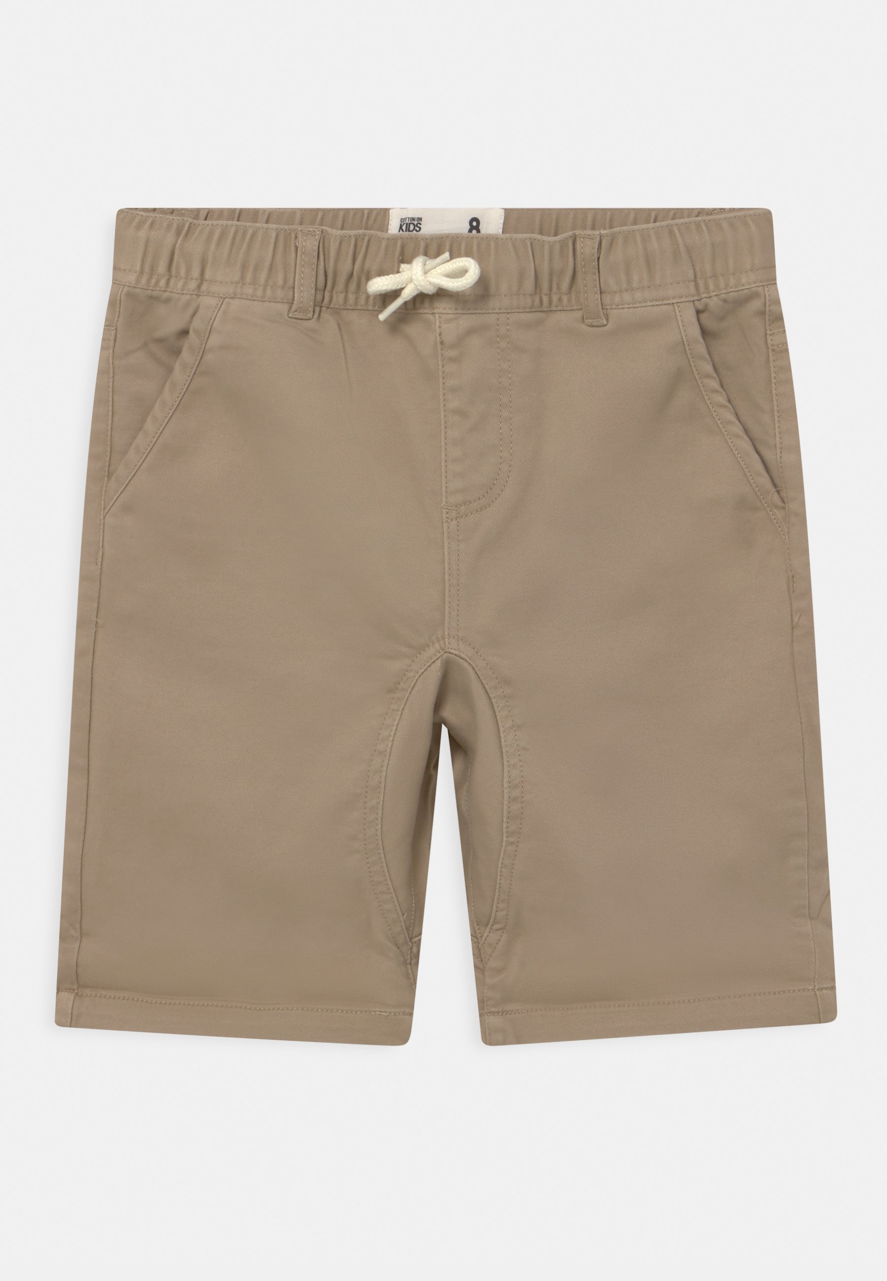 tan jogger shorts