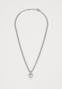 FAINZ SPIKE HEART CHAIN UNISEX - Smykke - silver-coloured