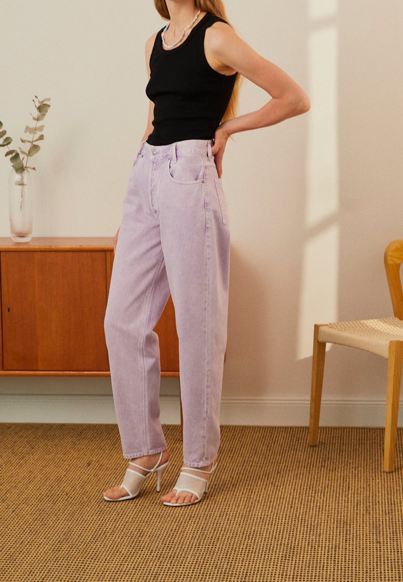 Agolde Jeans a sigaretta - lilac