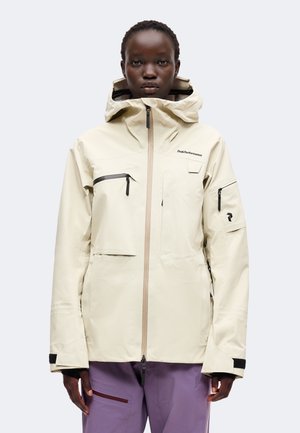 Peak Performance, ALPINE GORE-TEX C-KNIT™ 3L JACKET WOMEN - Яке за сноуборд - sand fog