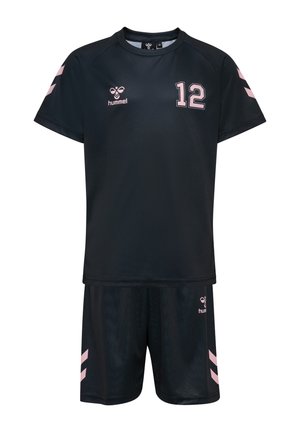 HMLSHIMMER SET - Korte broeken - black bridal rose