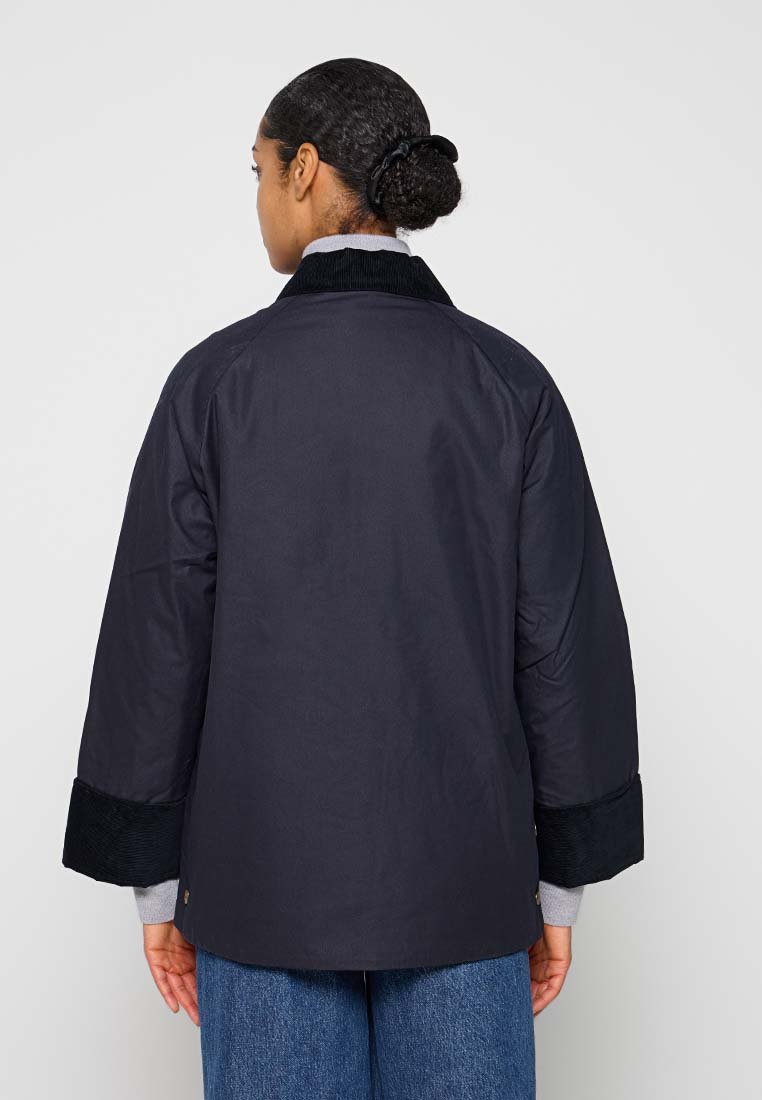 WAXED COTTON DOUBLE DECKER JACKET