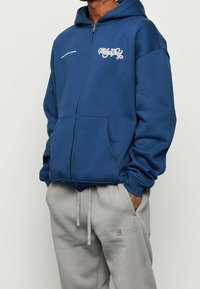 Multiply Apparel Sudadera con cremallera - dark blue