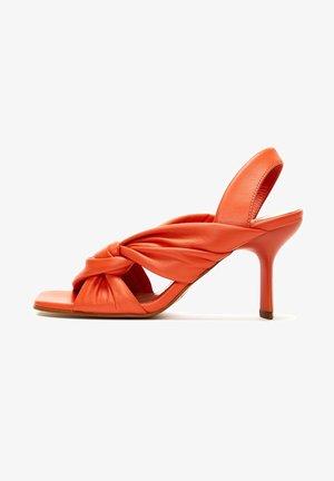 Derimod Sandales à talons hauts - orange