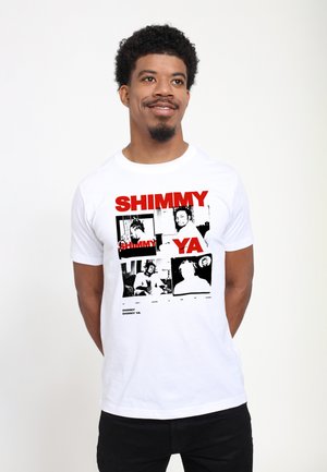 Henry Tiger, ODB SHIMMY SHIMMY YA! COLLAGE - T-shirt print - white