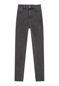 PULL&BEAR Vaqueros pitillo - mottled grey